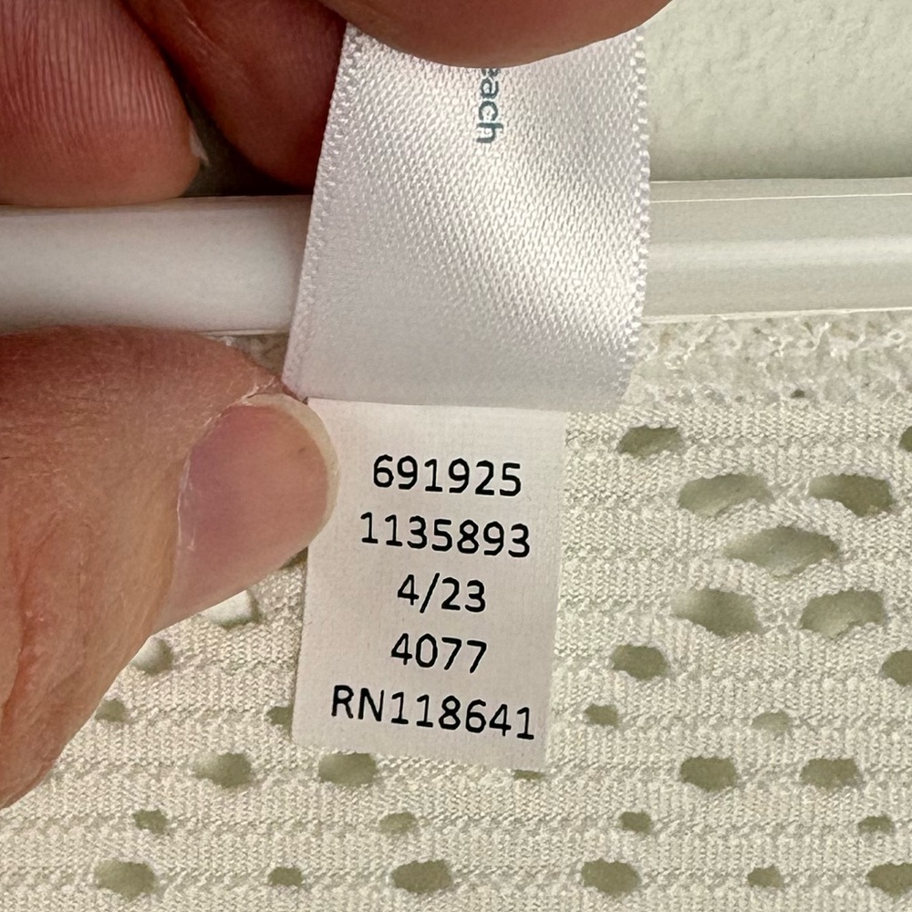 Cacique Lane Bryant Cream Lace Swim Cover festival coastal cowgirl size 22/24 - Picture 5 of 13